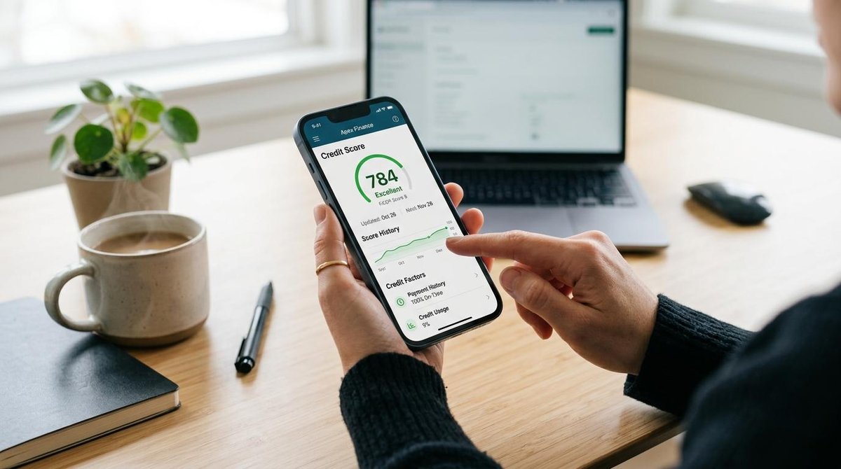 Cómo aumentar tu línea de crédito en Mercado Pago: factores clave y estrategias 2 Persona que revisa los factores de evaluación de su crédito digital.