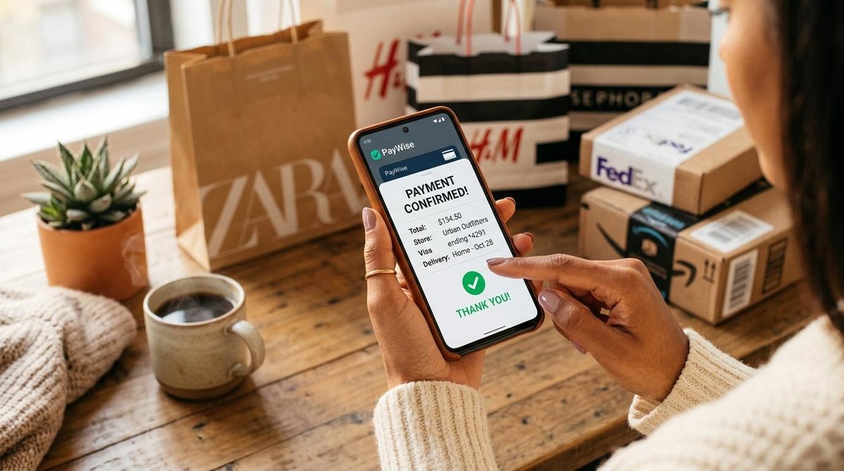 Mujer que paga con Meses sin Tarjeta en sus compras online.